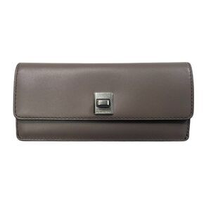 Michael Kors NWT Natalie Cinder Leather Flat Wallet With Silver-Tone Hardware